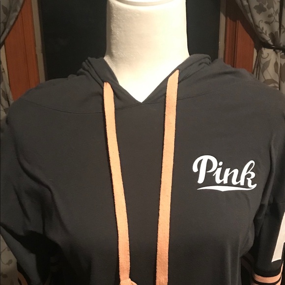 PINK Victoria's Secret Tops - Gently used Victoria’s Secret Pink Light Hoodie